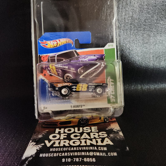 Hot Wheels Super Treasure Hunt 57 Chevy Tarjeta corta