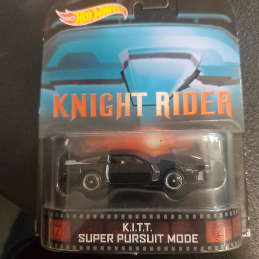 Hot Wheels Knight Rider K.I.T.T. Super Pursuit Mode