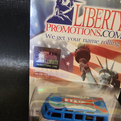 Johnny Lightning Liberty  VW 23 Window Samba Bus NEW Rebel Run #465