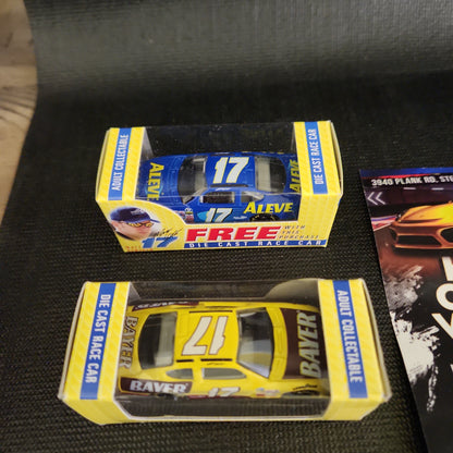 Matt Kenseth Bayer 1/64 Nascar limited edition 2 cars collectibles