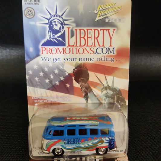 Johnny Lightning Liberty Promotions VW 23 Window Samba Bus