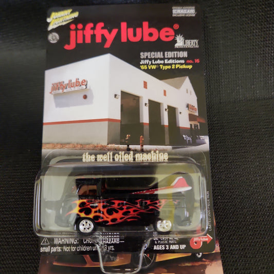 Johnny Lightning Jiffy Lube Spec Editon '65 VW Type 2 Pickup Black