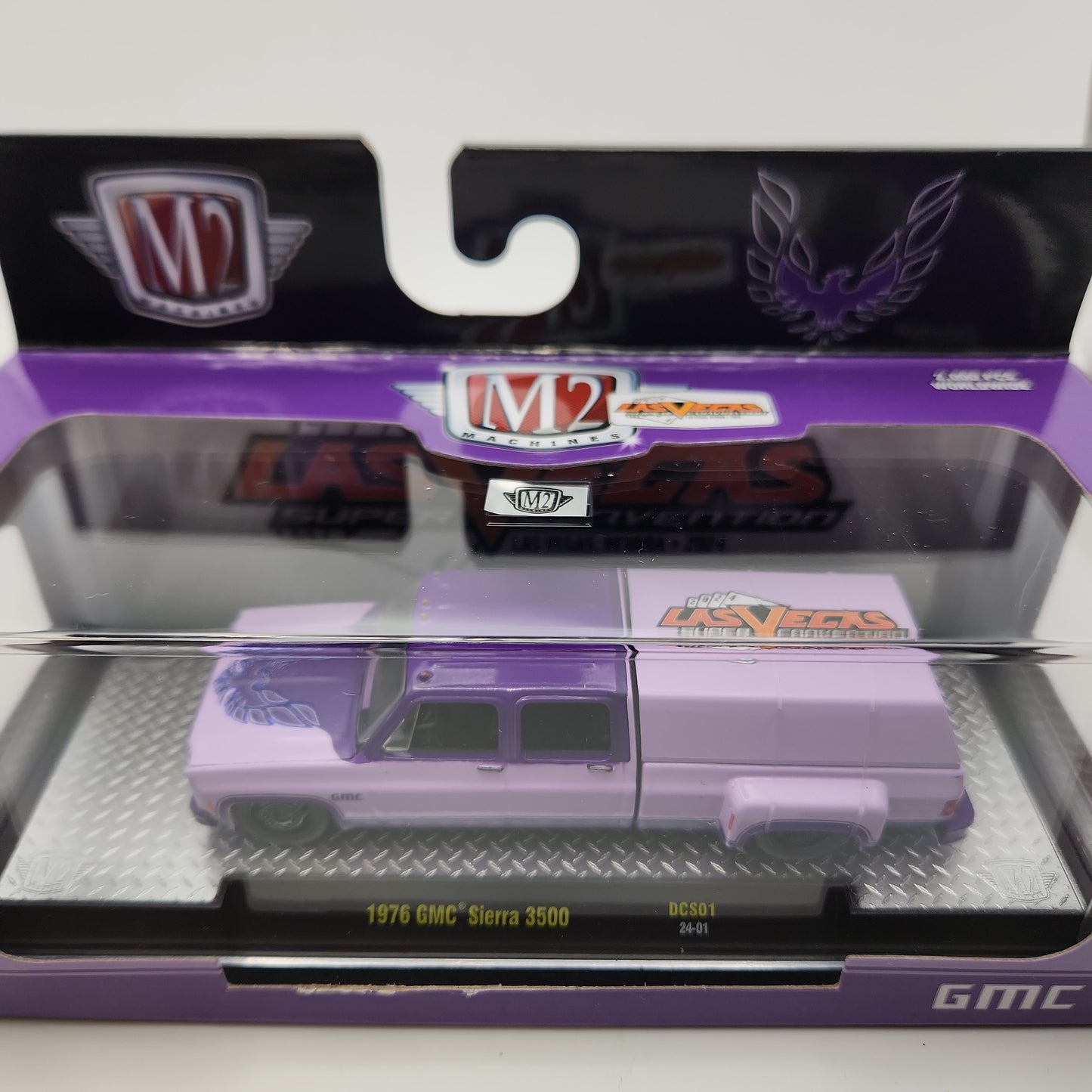 M2 Machines Hall of Honor square body purple dually