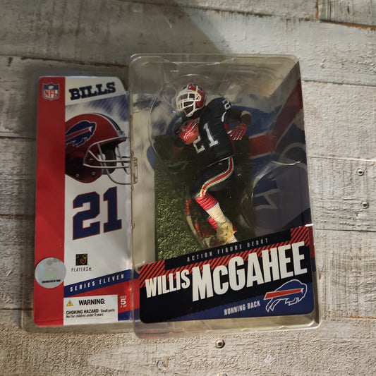 Willis McGahee DEBUT 2005 McFarlane Series #11 NFL ACTION FIGURE Buffalo Bills