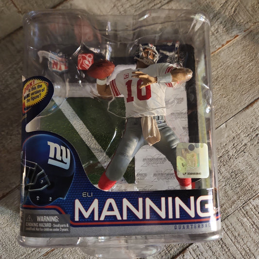 Eli Manning New York Giants Mcfarlane NFL Series 26 Figure Varaint /2500