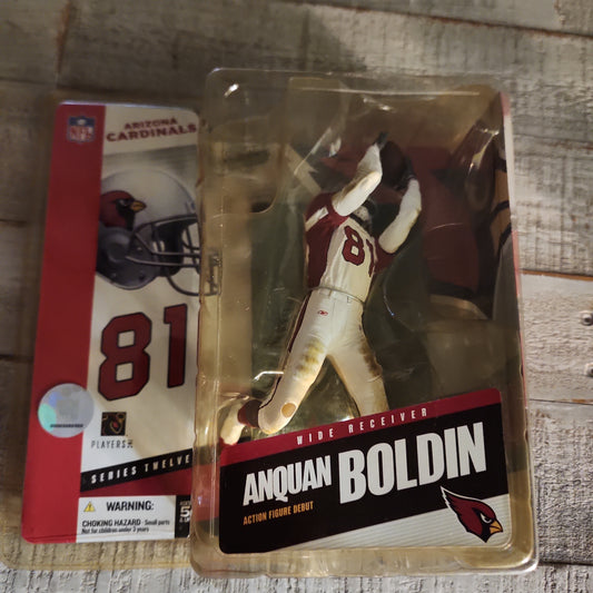 McFarlane Toys NFL Series 12 Anquan Boldin #81 Arizona Cardinals Debut