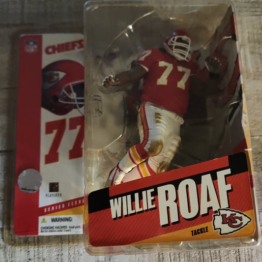 McFarlane Toys 2005 NFL Series 11 Kansas City Chiefs Willie Roaf Figure