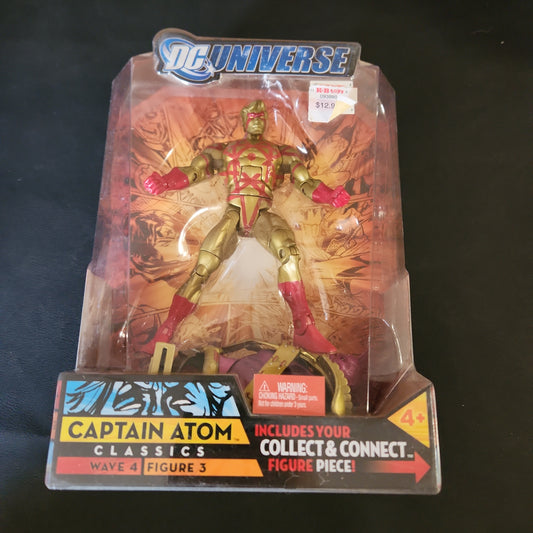 DC Universe Captain Atom Gold Variant Figure Wave 4 Despero Head & Torso MOC NEW