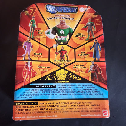 DC Universe Classics Deadman Action Figure Collect Connect Wave 11 Sealed!!!