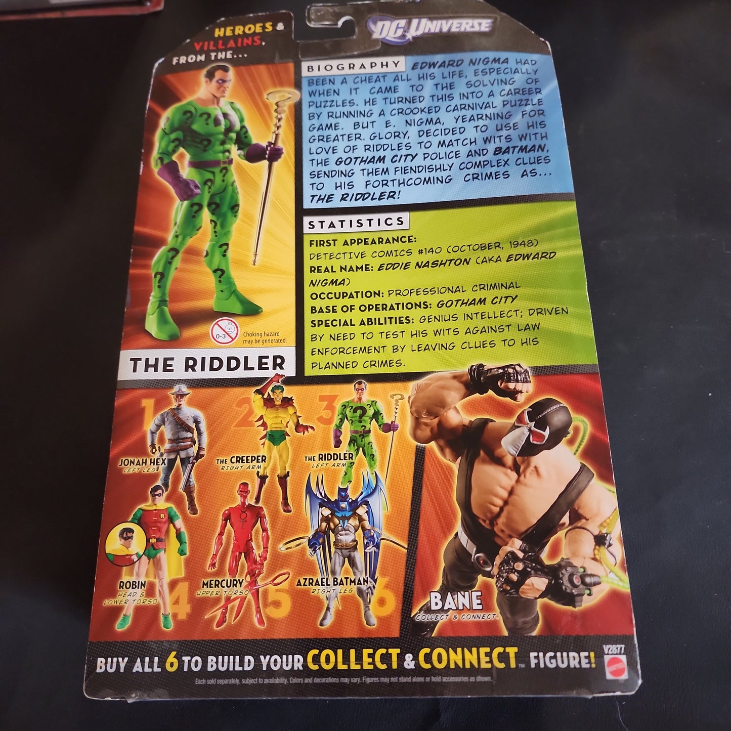 DC Universe Classics The RIDDLER (CosBman1179)