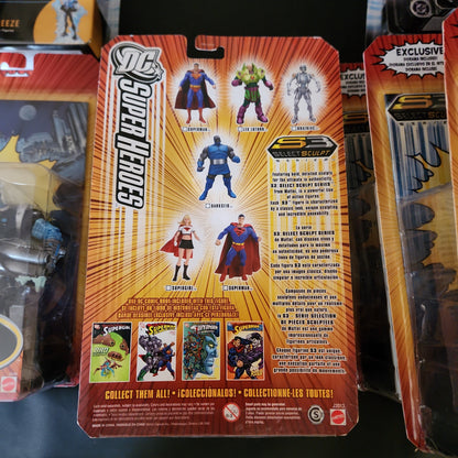 Mattel DC Super-Heroes Brainiac With Superman Comic 6" Action Figure 2006