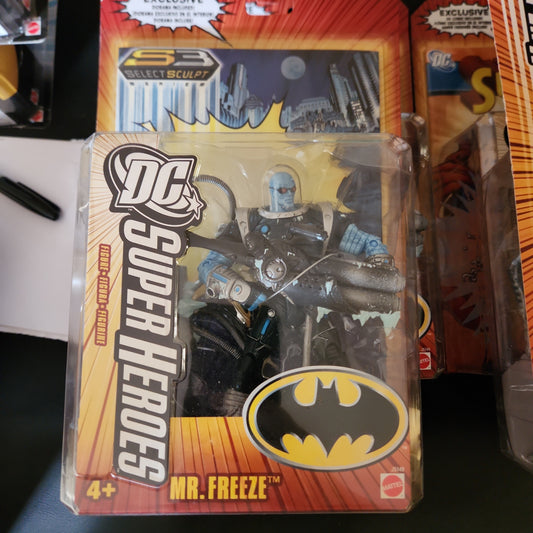 2006 DC Super Heroes Mr. Freeze Select Sculpt Series NEW SEALED