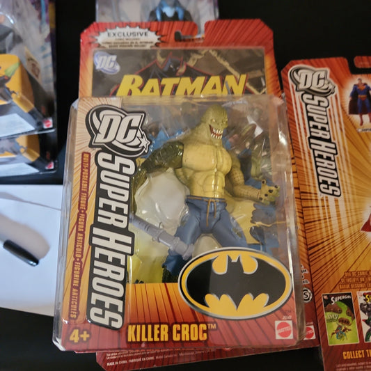 Mattel DC Super Heroes- Killer Croc Action Figure Unopened.