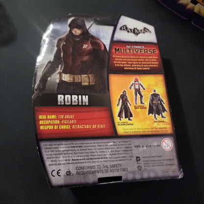 2014 Mattel DC Multiverse Batman Arkham Knight Robin NIP
