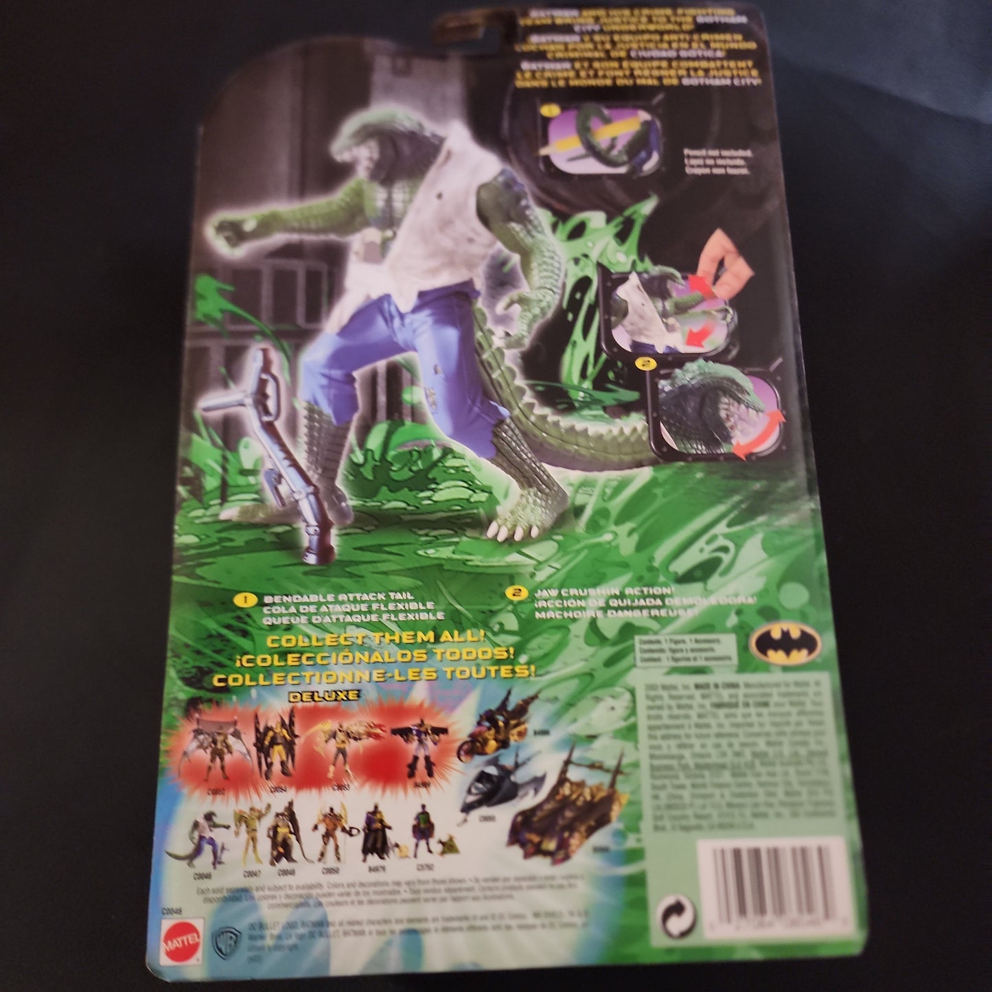 Mattel KILLER CROC 6" BATMAN misb 2003 DC Universe Gotham Arkham Justice League