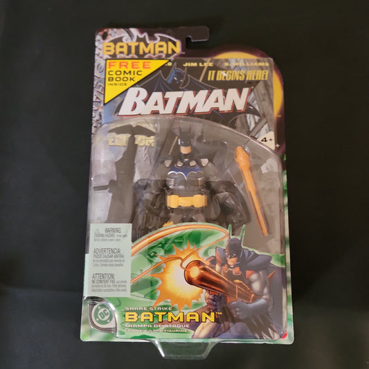 2004 Mattel | Batman - Snare Strike Batman Action Figure | Comic Included