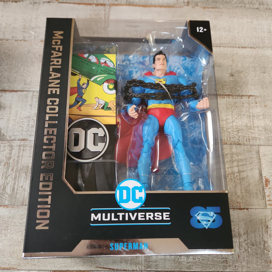(.)McFarlane DC Multiverse Superman Action Comics #1 -  7" Collector Edition Figure