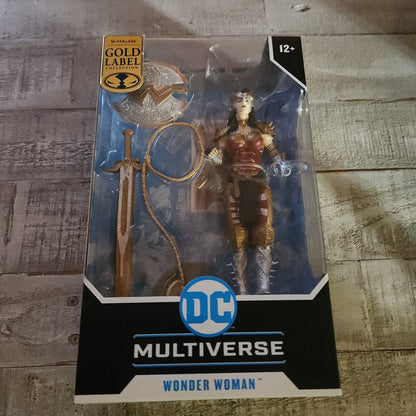 (.) DC Multiverse Toys Wonder Woman Action Figure Gold Label Collection - McFarlane