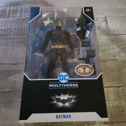 (.) Batman 7" Hong Kong Sky Dive The Dark Knight DC Multiverse McFarlane Platinum Edition