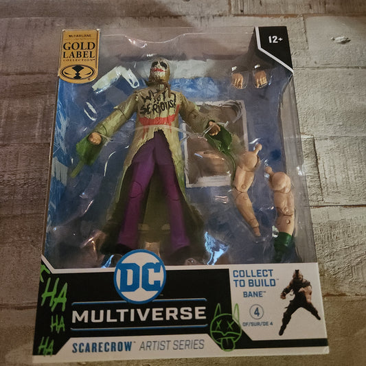 (.) McFarlane DC Multiverse The Dark Knight Rises Scarecrow Artist Series BAF Bane