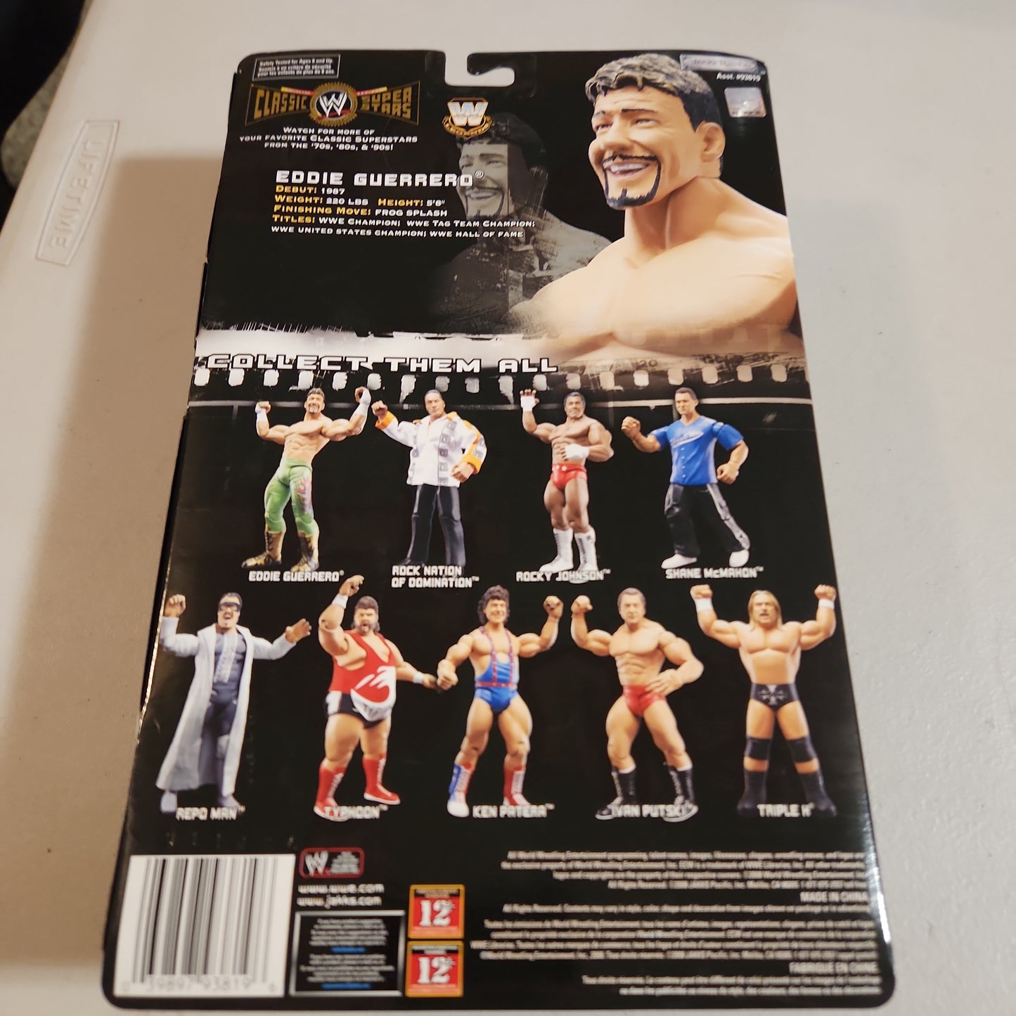 WWE Classics Superstars - Eddie Guerrero 2008 JAKKS Pacific New Amazing Shape