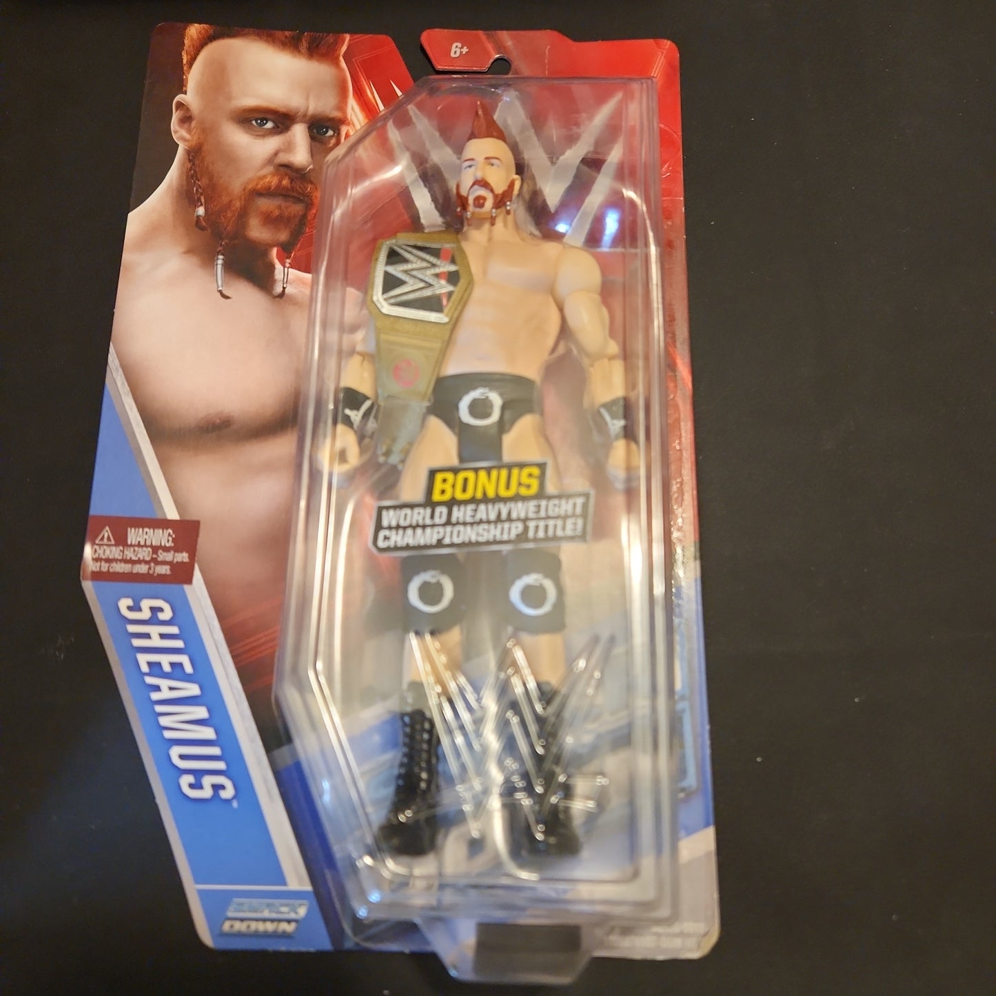 MATTEL RE-CREATE THE ACTION OF WWE SHEAMUS