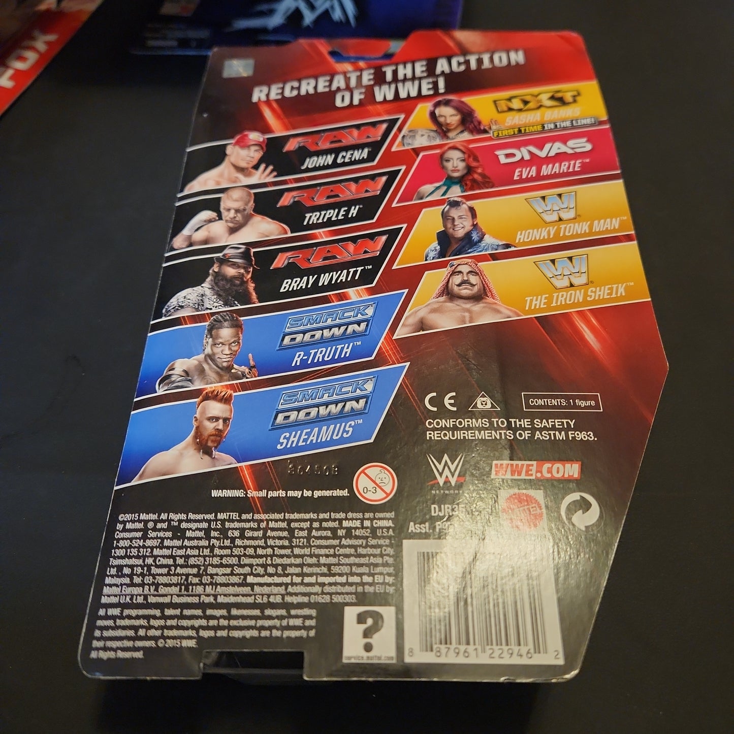 WWE Sasha Banks NXT Series 59 First Time In The Line Mattel Wrestling Figure NIB