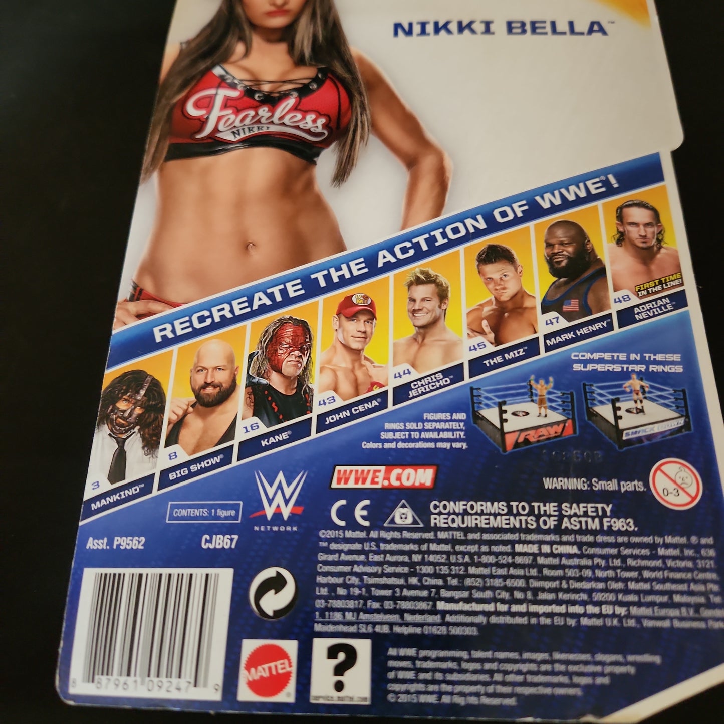 Mattel - 2015 WWE Nikki Bella Action Figure - Superstar #46 (NIB)