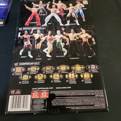 WWE Jakks Deluxe Aggression Jeff Hardy Action Figure 2007 with break away table