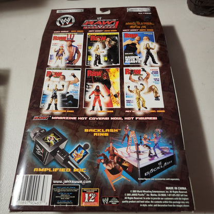 2003 WWE RAW UNCOVERED Kurt Angle Wrestling Figure Jakks Pacific NIB New in Box!
