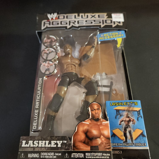 Bobby Lashley WWE Jakks Deluxe Aggression Series Action Figure New WWF