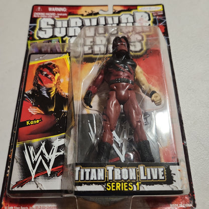 1999 WWF Survivor Series Titan Tron Live Series 1 "Kane" Wrestling Figure