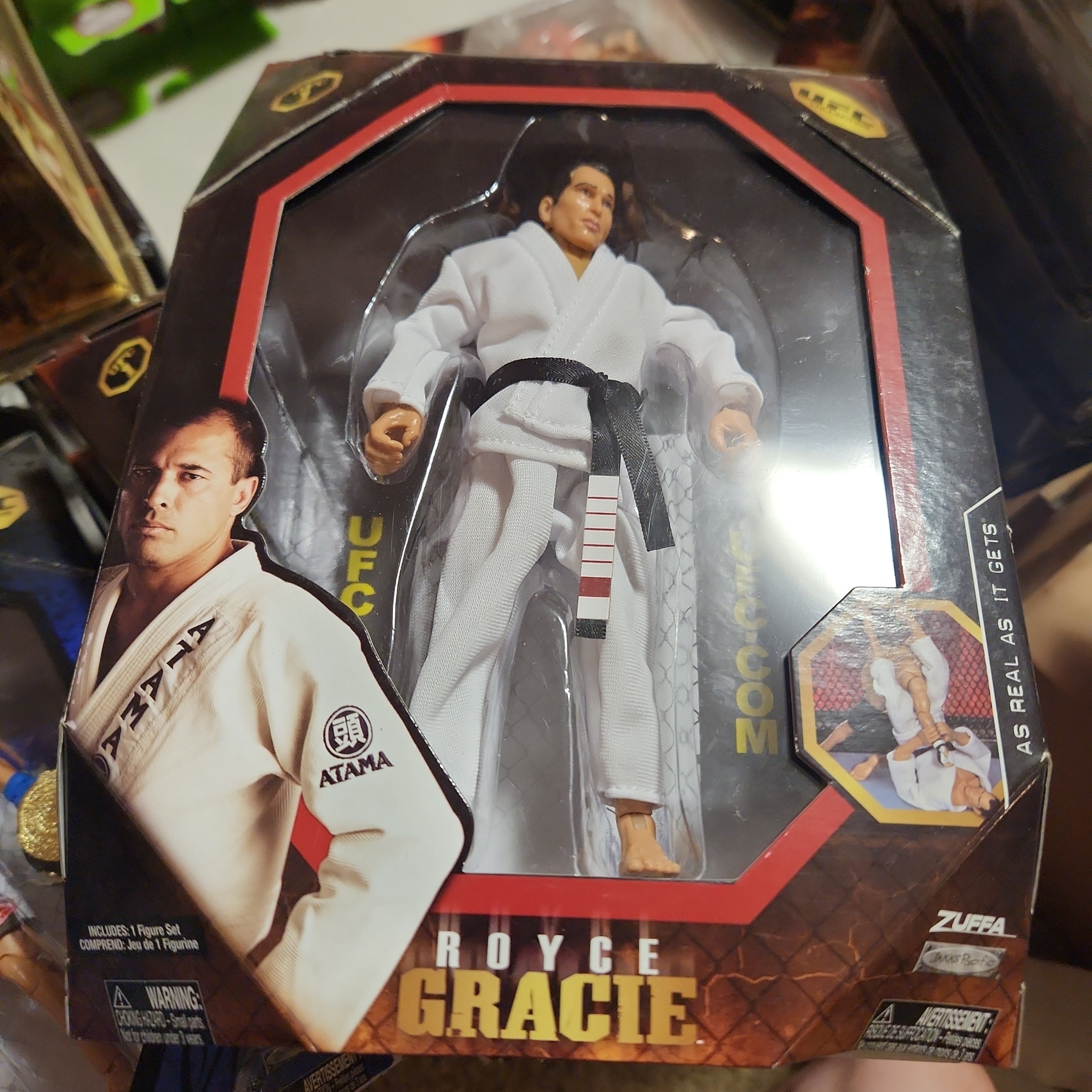 UFC 2024 Legends Royce Gracie figure