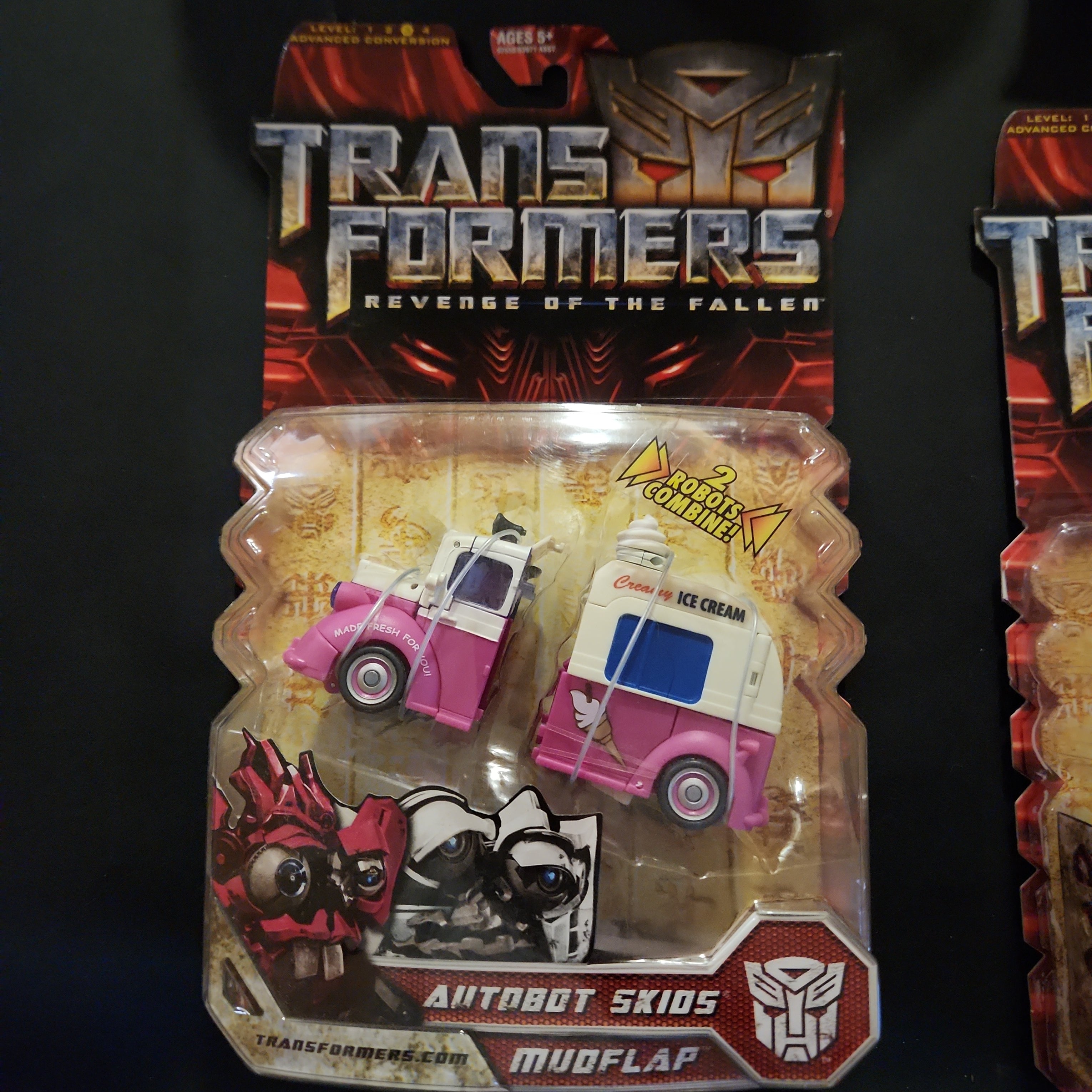 Transformers deals Revenge of the Fallen Combiner SKIDS & MUDFLAP Ice Cream Truck