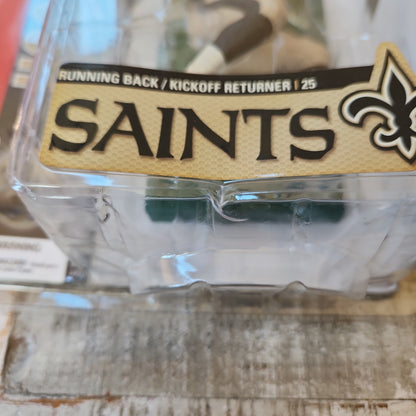McFarlane NFL Series 14 Reggie Bush #25 New Orleans Saints Wendy's ad VIP
