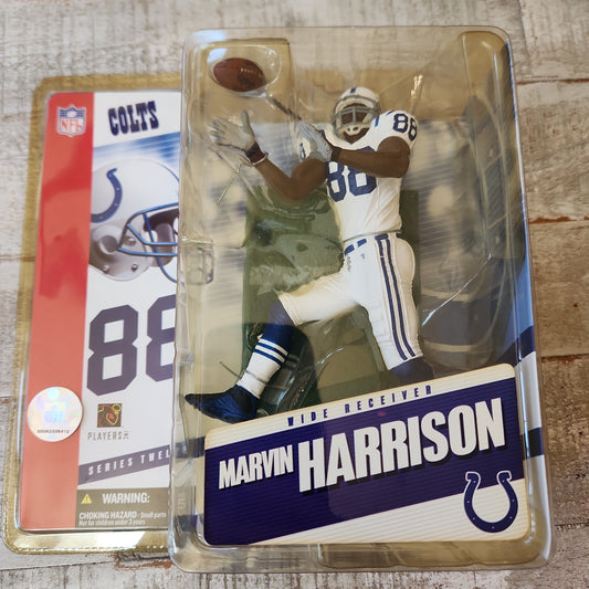 Marvin Harrison 88 Colts McFarlane NFL Series 12 Figure 021924AST3