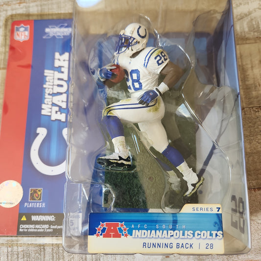 NEW McFarlane NFL Collection Series 7 Marshall Faulk Chase Action Figure