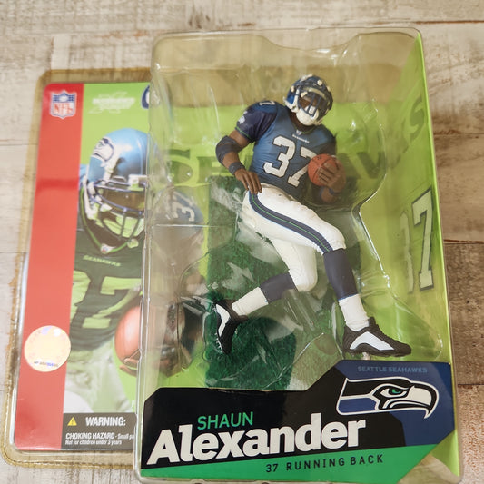McFarlane Shaun Alexander Seattle Seahawks #37 Series 6 Figure NFL New in box