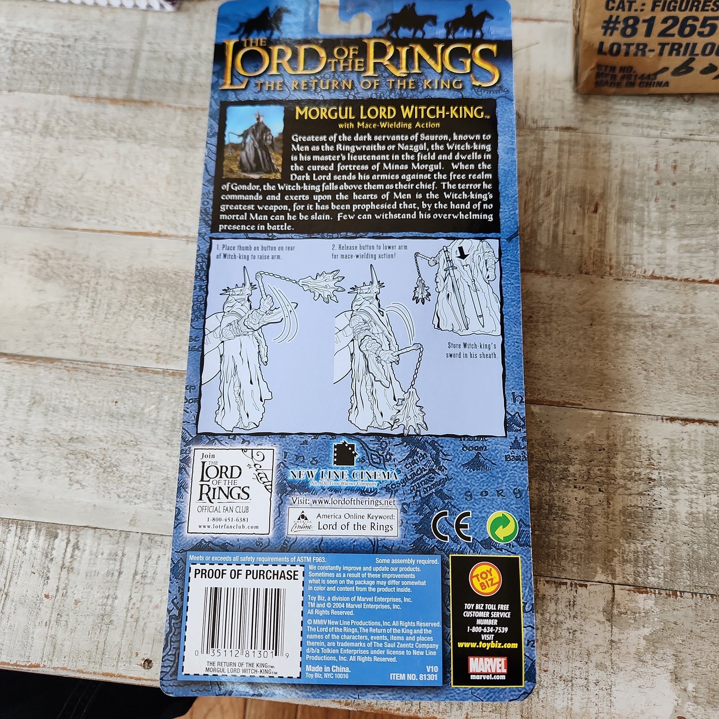 TOYBIZ  The Lord of the Rings The Return of the King Morgul Lord Witch-King NEW