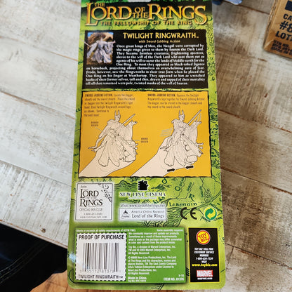Lord of the Rings Twilight Ringwraith Figure Nazgul Witch King ToyBiz NIB 2003