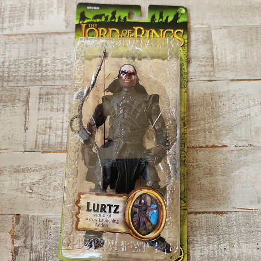 Toybiz Lord Of The Rings Lurtz With Real Arrow Launching Action Figure 2004 -20-