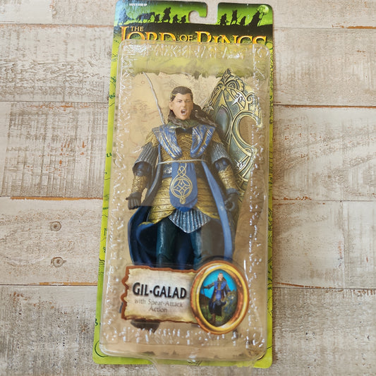 Lord of the Rings Gil-Galad with Spear-Attack Action Figure 2004 ToyBiz