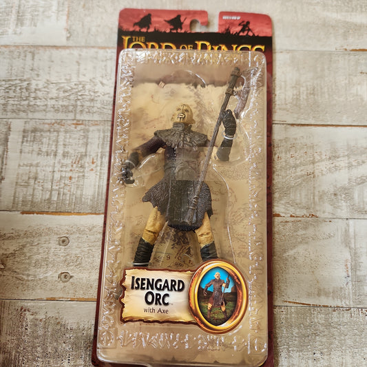 2004 Lord of the Rings ISENGARD ORC The Two Towers Action Figure Toy Biz New