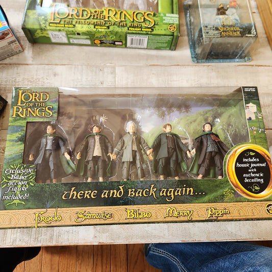 Lord of the Rings 2003 ToyBiz There and Back Again Gift Pack - Brand New !!!