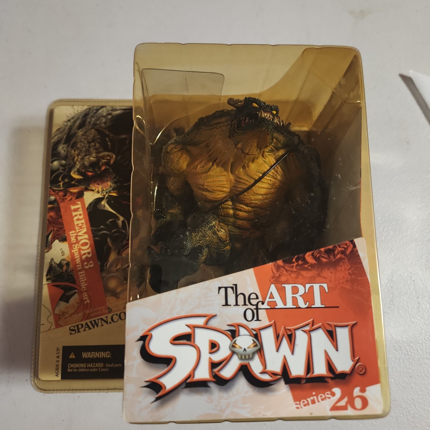 Mcfarlane Toys The Art of Spawn Series 26 Tremor 3 The Spawn Bible Art New