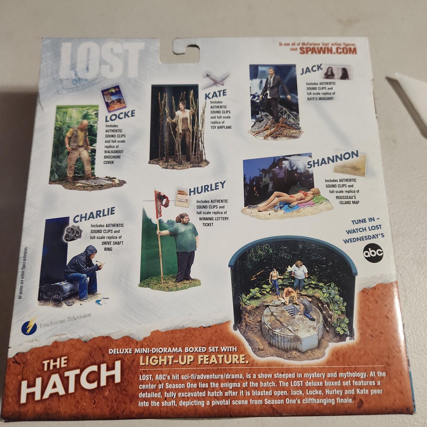 McFarlane Toys KATE 6" Figure Lost TV Series 1 With Sound & Props 2006