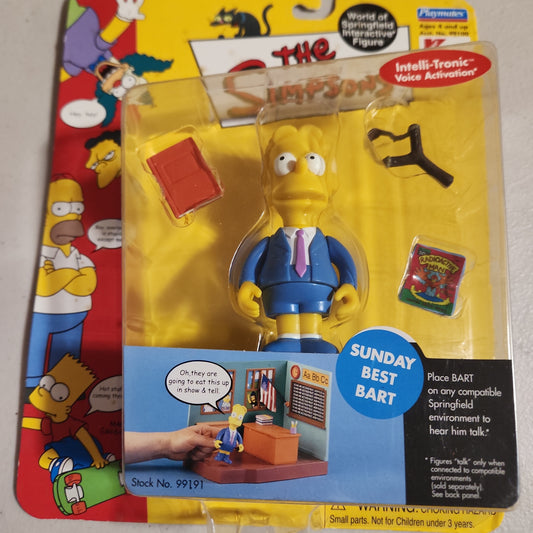 The Simpsons "Sunday Best Bart" Action Figure