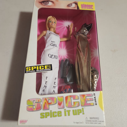 1998 Spice Girls Spice It Up Ginger Spice Doll Geri Halliwell Galoob