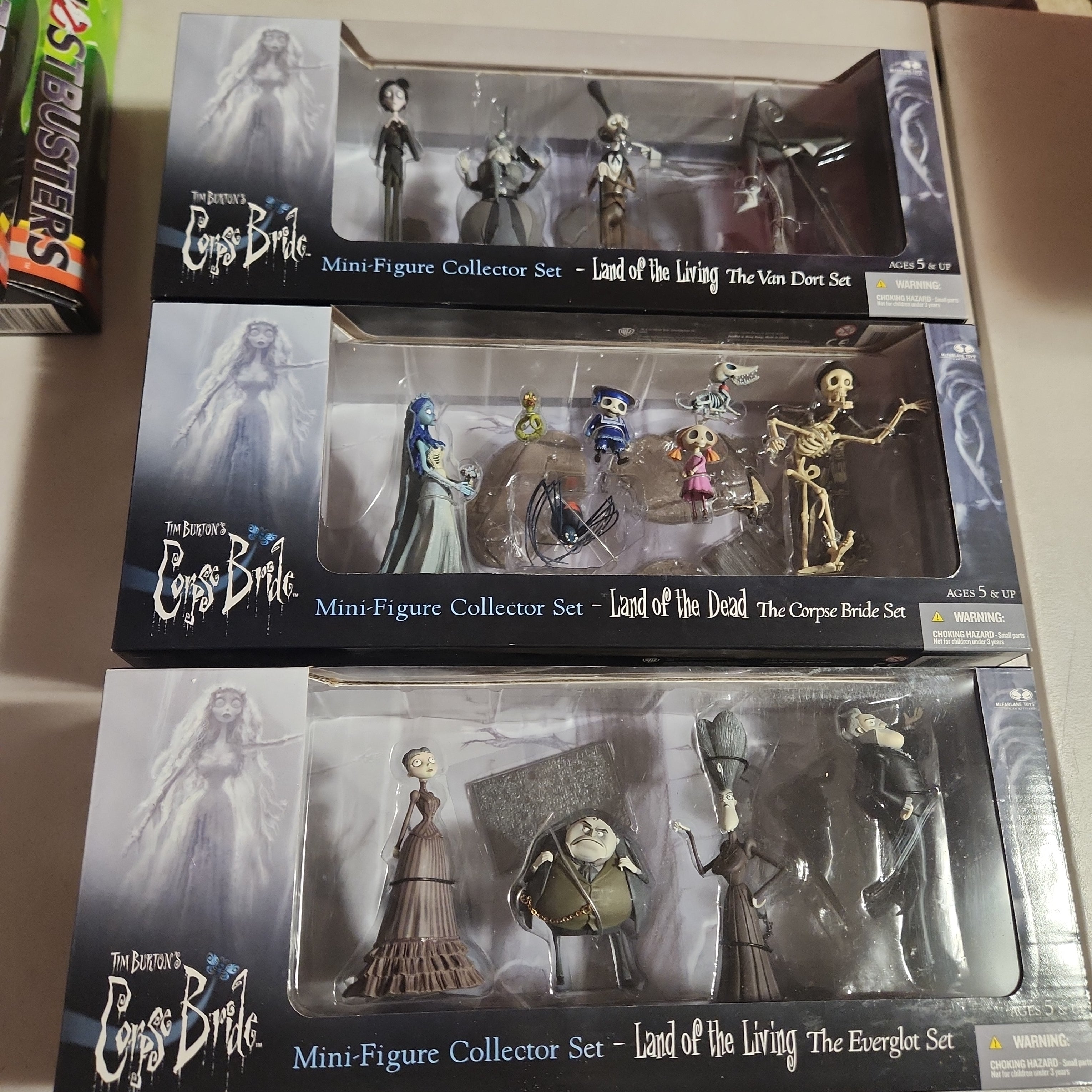 Corpse bride figures top by McFarlane