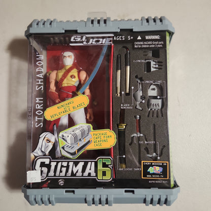 G.I.Joe Sigma 6 STORM SHADOW Action Figure Hasbro 2005 *NEW IN BOX* *WOW*